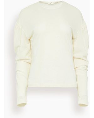 BITE STUDIOS Dropped Shoulder Top - White