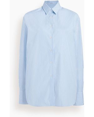 Another Tomorrow Oversized Shirt - Blue