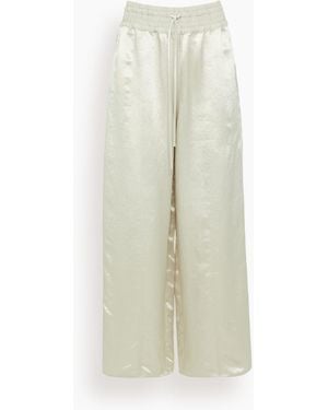 Maria McManus Basketball Trouser - White