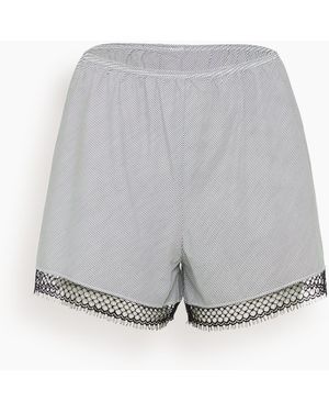 Maria McManus Lace Bias Short - Gray