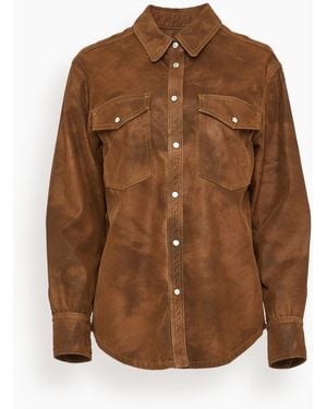 Isabel Marant Karima Shirt - Brown