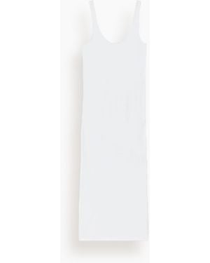 Another Tomorrow Tank Dress - White