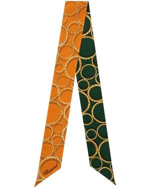 Chopard Organic Silk Printed Scarf - Multicolour