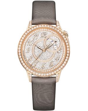 Vacheron Constantin Rose And Diamond Egérie Watch - Metallic