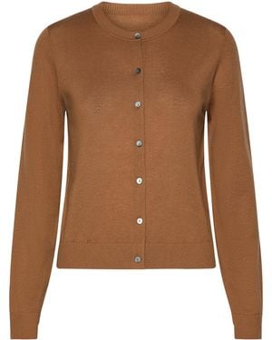 Marella Wool Cardigan - Brown