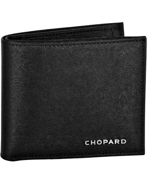 Chopard Small Leather Classic Bifold Wallet - Black