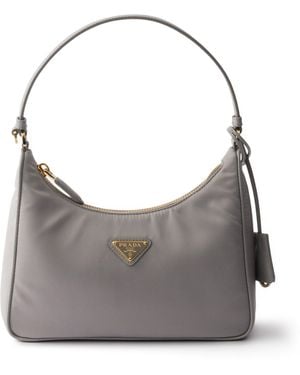 Prada Re-Nylon Re-Edition 2005 Shoulder Bag - Grey
