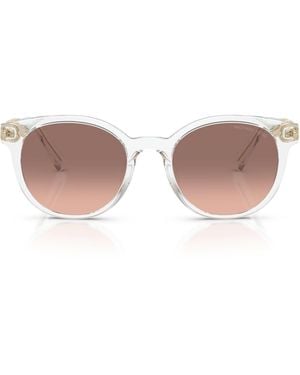 Michael Kors Pienza Round Sunglasses - Pink