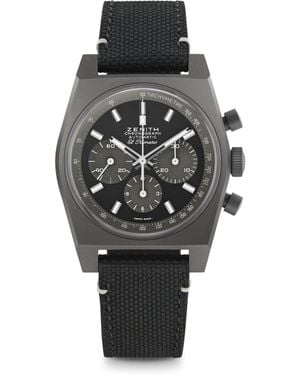 Zenith Titanium Chronomaster Revival Shadow Watch - Grey