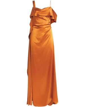 ROKSANDA Silk Lysa Gown - Orange