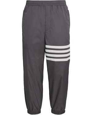 Thom Browne Weather-Resistant 4-Bar Joggers - Grey