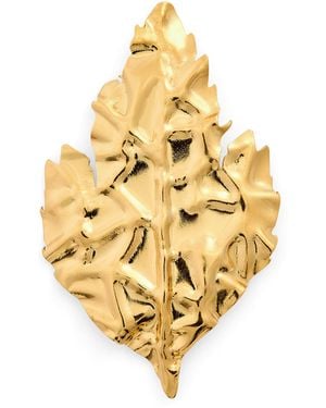 Jil Sander Leaf Pin - Metallic