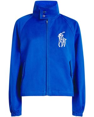 Polo Ralph Lauren Cotton Twill Windbreaker Jacket - Blue