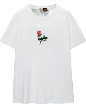 Loewe X Paula's Ibiza Floral Logo T-Shirt - White