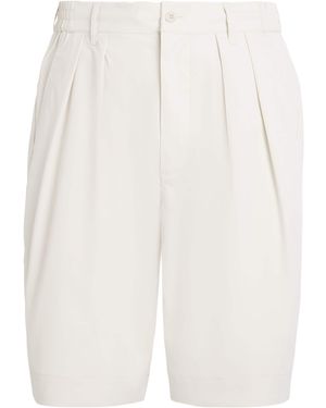 Manors Water-Repellent Greenskeeper Shorts - White