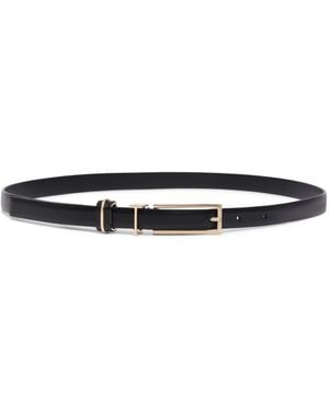 Tom Ford Leather T Icon Belt - White