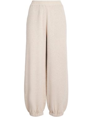 ME+EM Stretch-Cotton Waffle Sweatpants - Natural