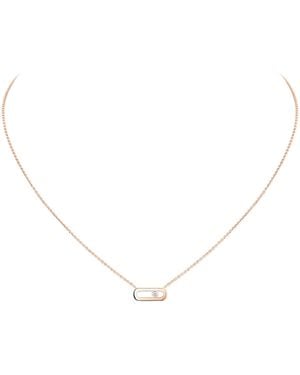 Messika Move Uno And Diamond Necklace - Natural