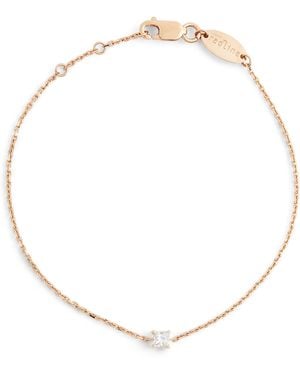 RedLine Rose And Diamond Princesse Chain Bracelet - Metallic
