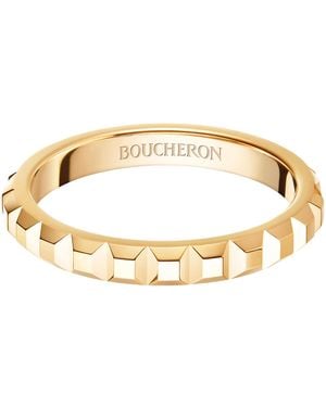 Boucheron Clou De Paris Wedding Band - Metallic