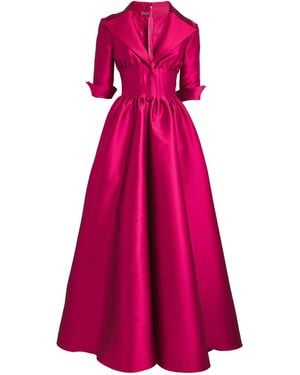Alexis Mabille Satin Gown - Pink