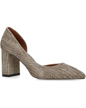 Kurt Geiger Houndstooth Burlington Court Shoes - Grey