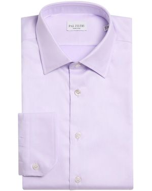 Pal Zileri Stretch-Cotton Long-Sleeve Shirt - Purple