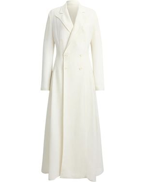 Ralph Lauren Silk-Blend Reema Dress - White