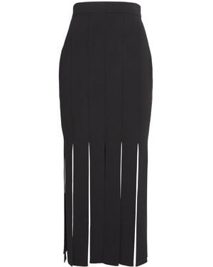 JOSEPH Milano-Knit Lagny Compact Midi Skirt - Black