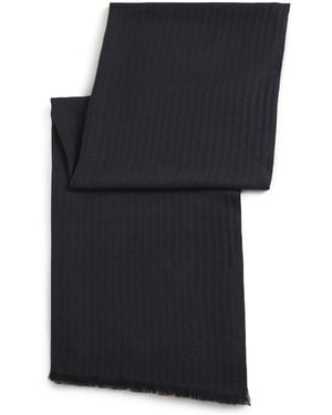 Brioni Cashmere-Silk Scarf - Black
