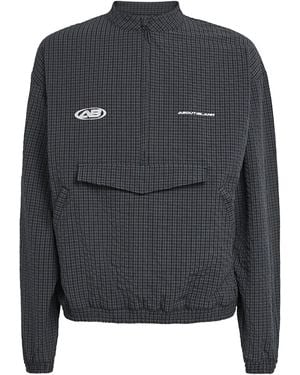 About Blank Overhead Oblique Jacket - Gray
