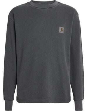 Carhartt Cotton Waffle-Knit Vista T-Shirt - Gray