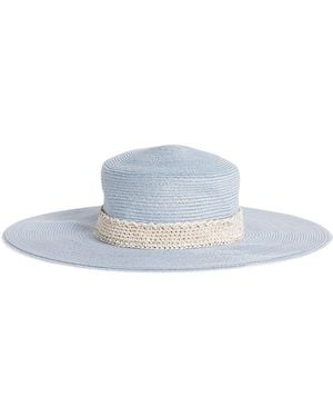 Eleventy Hemp Sunhat - White