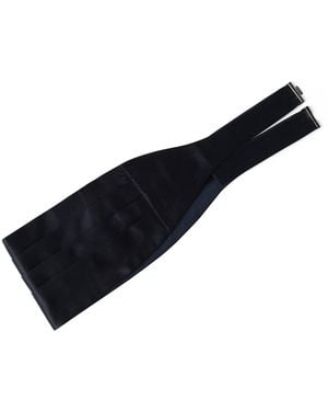 Brunello Cucinelli Cotton-Silk Cummerbund - Blue