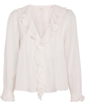 Doen Ruffled Hardy Blouse - White