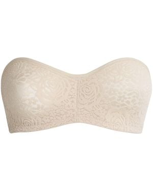 Wacoal Lace Halo Strapless Bra - Natural