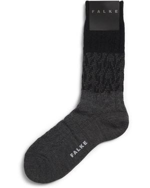 FALKE Virgin Wool-Blend Free Climber Socks - Black