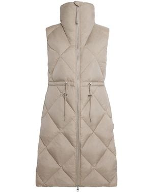 Varley Down Navine Longline Gilet - Natural