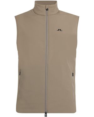 J.Lindeberg Timor Hybrid Gilet - Brown