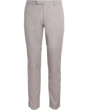 Polo Ralph Lauren Stretch-Cotton Slim Chinos - Grey