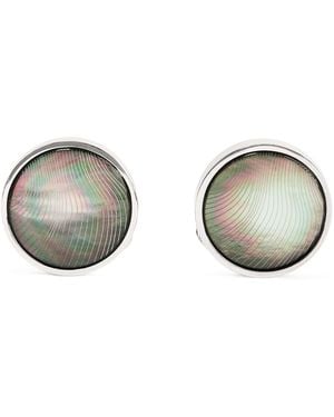 Giorgio Armani Sterling Cufflinks - Grey