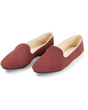Frette Suede Jewlement Slippers - Pink