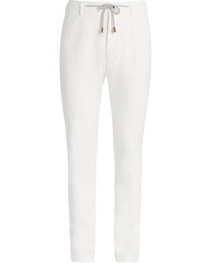 Eleventy Tapered Trousers - White