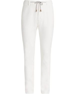 Eleventy Tapered Trousers - White