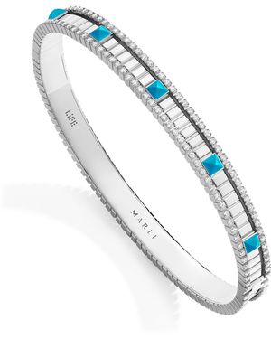 Marli New York Diamond And Life Bangle - Blue