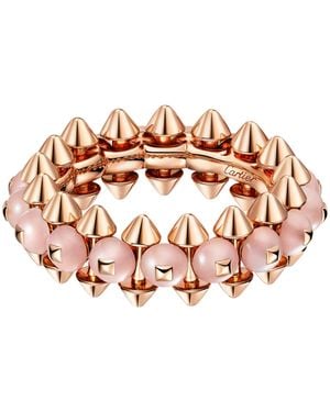 Cartier And Chalcedony Clash De Ring - Brown