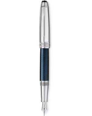 Montblanc Meisterstück Solitaire Hour Classique Fountain Pen - White