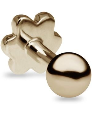 Maria Tash Ball Threaded Stud Earring - Metallic