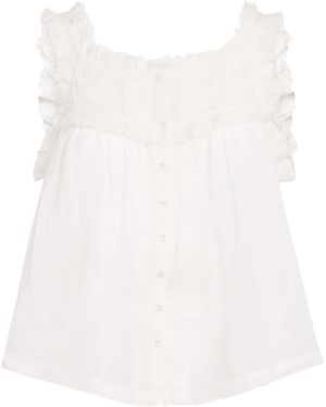 Doen Organic Cotton Fidella Top - White
