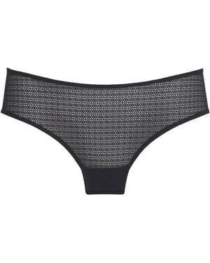 Wolford Geometric Lace Briefs - Grey